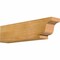 Ekena Millwork Newport Rough Sawn Rafter Tail, Western Red Cedar, 4"W x 6"H x 24"L RFT04X06X24NEW00RWR - alternate 1